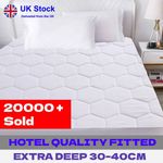 Quilted Mattress Protector – All Sizes | Extra Deep Fit | Machine Washable |