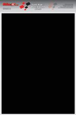Motorcycle Motorbike Petrol Tank Cut Your Own Protector Sheet 45x33cm - Black