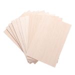 5pcs/Set Wooden Plate Model Balsa Wood for DIY House Ship Aircraft Toys