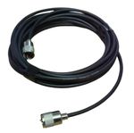 CB AERIAL CABLE RG58 5 METRES LONG WITH A PL259 PLUG SOLDERED EACH END.