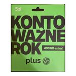 Poland SIM Card Plus Prepaid 400GB Extra Triple Cut Polish SIM FAST DELIVERY