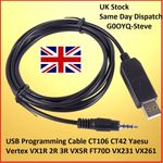 USB Programming Cable CT106 CT42 Yaesu Vertex VX1R 2R 3R VX5R  VX231 VX261