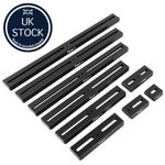 Black Dovetail Mounting Plate Bar Vixen For Telescope Astrophotography Camera