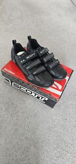 Scott MTB Comp Men's MOUNTAIN BIKE SHOES Size 45 (UK10) Brand New with Box Black