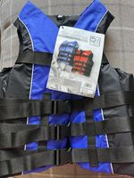 TWF Men's Life Jacket L (70-90kg) Blue-black