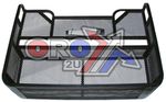 ATV STEEL CARGO RACK / WIRE BASKET, REAR DROP 105x73cm, ((fitting kit not