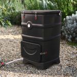 Garden Gear Bio-Heat 110L Thermal Composter & Thermometer Optional Turning Crank
