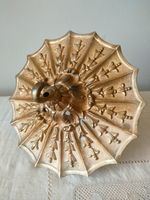 Antique Heavy Cast Metal Chandelier Hook Chinese Umbrella Ceiling Light Fitting 