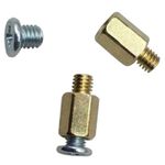 100Pcs M.2 SSD Mounting Screw Solid Drive Fastener Screw Hex Nut for