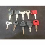 10XMaster Key Ignition Set For Agricultural + Heavy Plant Machinery