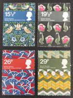 GB 1982 British Textiles set SG 1192-1195 MNH mint *combined postage*