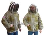 Bee Jacket 3 Layer Ultra Ventilated Protection Green Beekeeping Apiary
