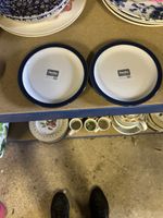 DENBY - Imperial Blue - Tea Plates X2.Brand New.Firsts.17cm.