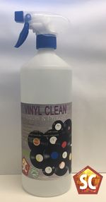 Vinyl Record Cleaning Fluid Anti-static Cleaner 1L Spray Bottle