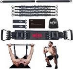 Innstar Resistance Bands Bar Black Set Home Gym Bench Up Press Squats Deadlifts