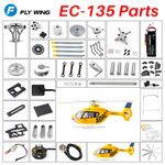 Fly wing EC135 RC Helicopter Original Motor ESC Main Rotor Head Blades Parts