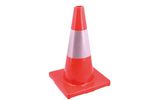 LASER 9012 Traffic Safety Reflective Cone 450mm High Visibility Road Warning