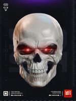 HEMAN SKELETOR full head Helmet 3D Printed Cosplay Mask Prop