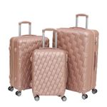 Hard Shell Suitcase 4 Wheel Travel PC+ABS Cabin Luggage Trolley Lightweight Case