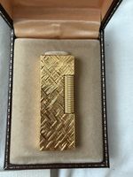 Dunhill Gold plated Lighter In Original Box