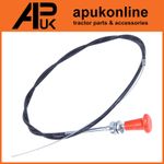 1400mm Engine Pull to Stop Fuel Choke Cable Wire Universal Tractor Plant Digger
