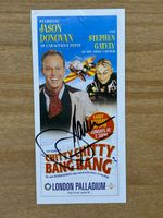 Signed Theatre Flyer 2004 - Chitty Chitty Bang Bang - signed by Jason Donovan