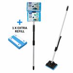 Addis Super Dry Sponge Mop & Extra Refill Head Floor Cleaning Mop Fast Dry