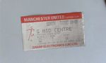 1988/89 Manchester United Match Season Ticket Very Rare Used 