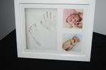 Baby Hand & Footprint Casting Frame Kit, Christening Gift Set- FREE DELIVERY