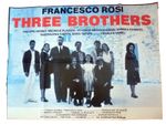 UK Quad Poster 1981 Three Brothers - Francesco Rosi (Apx. 40x29.5 inch)