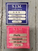 Freebass Photo AAA Pass New Order Joy Division Mani Stone Roses Rourke Smiths 