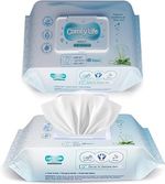 Comfy Life Premium Full Body Cleansing Wet Wipes For Adults - Large Luxury...