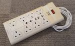 Belkin SurgePro 8 Way Surge Protection Strip / Extension Lead F9T823UK2M IEC C14