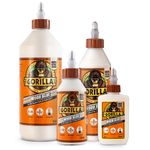Gorilla Wood Glue Indoor & Outdoor Use Various Size Bottles Available