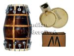 Professional Dholak Drum Check Design | Nut Bolt Tunable Indian Folk Instrument