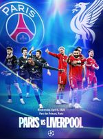 Programme PSG France v Liverpool England 2026 Champions League Fan edition