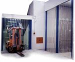 2m (w) x 2.25m (d) - PVC Strip Curtain / Door Strip Kit - 300mm x 3mm Strips