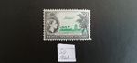 SOLOMON ISLANDS-1960 SG90a 9d EMERALD AND BLACK QEII MNH STAMP