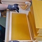 10 Pack Assembled Langstroth Super & Brood Bee Hive Frames and Foundation UK