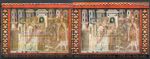 2013 ITALY + VATICAN PARALLEL ISSUES BLOCK NO 41 AND NO 71 MINT **