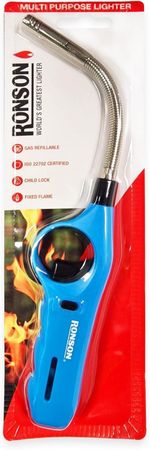 Ronson Hose Utility Lighter Refillable Candle Cookers Kitchen Oven BBQ Fire 