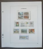  2001-2005 Luxembourg Super Collection On 21 Davo Hingless Pages