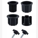 Parasol Base Stand Umbrella Holder Adaptor Tube Bolt Fixing Mount Accessories