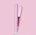 2 in 1 Ceramic Mini Hair Curler Portable Straightener Tourmaline Iron Heating UK