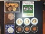 US Coin Lot UU. In Capsules + Westward Set + Morgan Tribute 1889