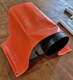 Universal BOUNCY CASTLE ELECTRIC FAN BLOWER COVER SHEET - Keep Water Out Of Fan 
