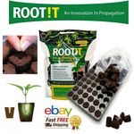ROOT!T Propagation Wet Plug Tray Sponge Refill Cloning Cuttings Seed Hydroponic