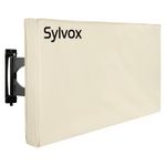 Sylvox Outdoor TV Cover for 50''-55" TVs Waterproof UV Flat Screen Protection
