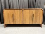 Swoon Linn 4 Door Sideboard, Walnut Stain RRP1149