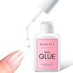 Extra Strong Nail Glue with Brush – 5S Dries Quickly, Long-Lasting Hold, 7Ml Acr